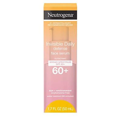 Neutrogena Invisible Daily Defense Face Serum with Broad Spectrum SPF 60, 1.7 fl. oz 1 ea (Pack of 3) Product Name