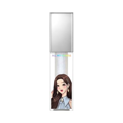 AMTS True Beauty Joo Kyung Kiss Lip Plumper Hydrating Nourishing Volumizing Lip Lifter Gloss, High-Shine Lip Glaze (05 Girl&#39;s Night)