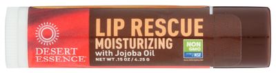 DESERT ESSENCE Jojoba Aloe Lip Balm, 0.15 OZ