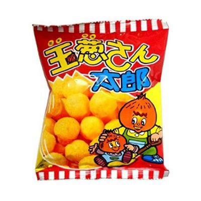 Tamanegisantaro Onion Taste Snack 0.5oz 10Bags Japanese Snack Ninjapo