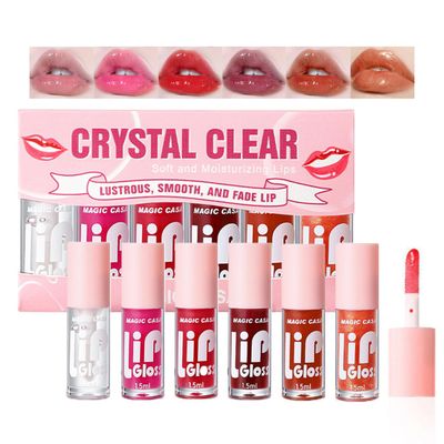 Yasovigi Lip Stain Lip Oil Plumping Lip Tint Moisturizing Lip Gloss, Transparent Lip Balm Care Stick Nourishing Repairing Non-sticky, Moisture&amp;Lighten Lip Lines