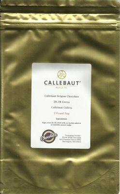 Callebaut Chocolate Callets (small disc) White 28.1 cacao 2 lbs