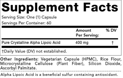 Olympian Labs Alpha Lipoic Coenyme Q 10 200 mg Caps, 60 Count