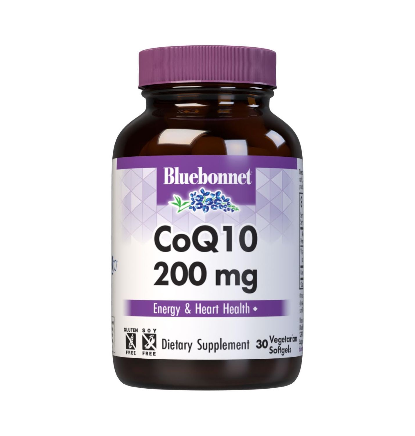 BlueBonnet CoQ-10 Vegetarian Softgels, 200 mg, 30 Count