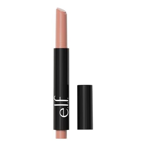 e.l.f. Pout Clout Lip Plumping Pen, Nourishing Lip Balm For Sheer Color &amp; Shine, Plumps &amp; Moisturizes, Vegan &amp; Cruelty-Free, Just Peachy