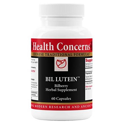 Health Concerns Bil Lutein - Eye Health &amp; Eye Support Supplements - 60 Capsules