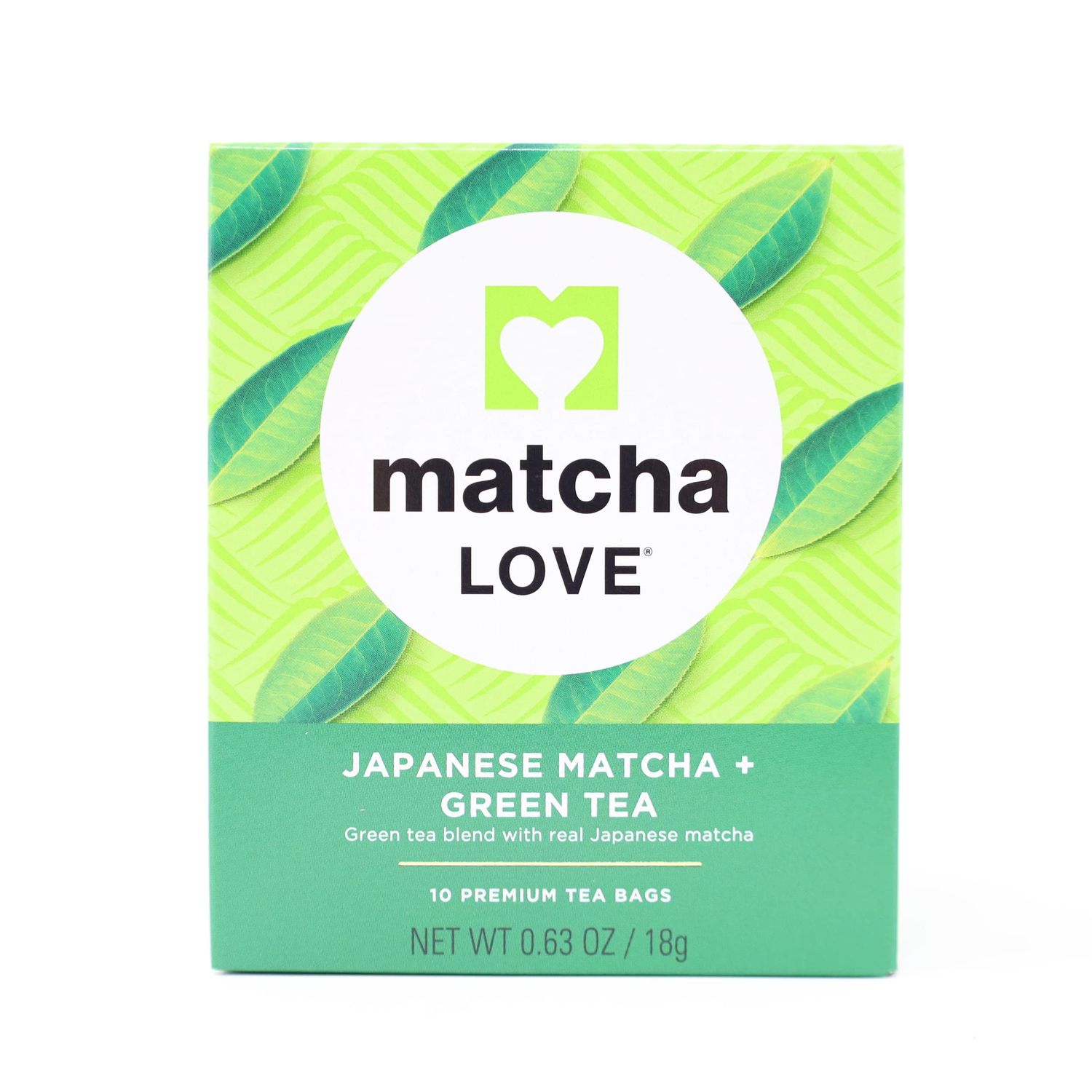 Matcha Love Japanese Green Tea, 10 Count