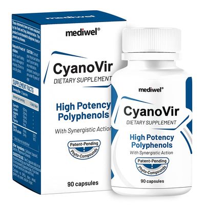 CyanoVir - Advanced Immune Support Formula - Quercetin, Luteolin, Apigenin, EGCG - Promotes Immune Health, Cellular Protection &amp; Renewal, and Respiratory Function - Made in The USA