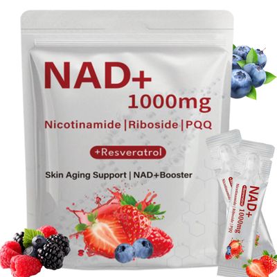 DYDUON 1000mg NAD Liquid Supplement, NAD Supplement for Women, NAD Drink Mix with Nicotinamide Riboside &amp; Resveratrol &amp; PQQ for Anti-Aging, Boosts Cellular Energy, Focus