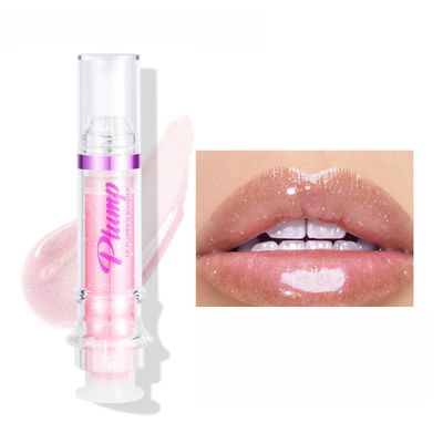 Yeuxtty Lip Plumper Gloss,Natural Spicy Lip Plumping Booster Moisturizing Hydrating Lip Plumping Oil and Lip Care Serum for Women Girls(2)
