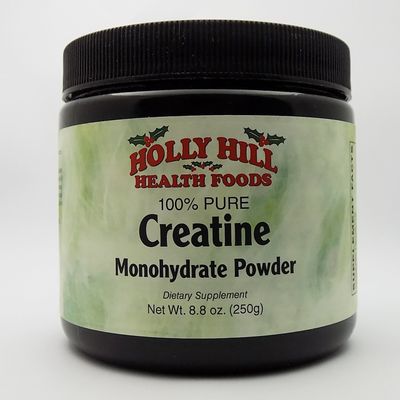 Holly Hill Health Foods, 100 Pure Creatine Monohydrate Powder, 8.8 Ounces