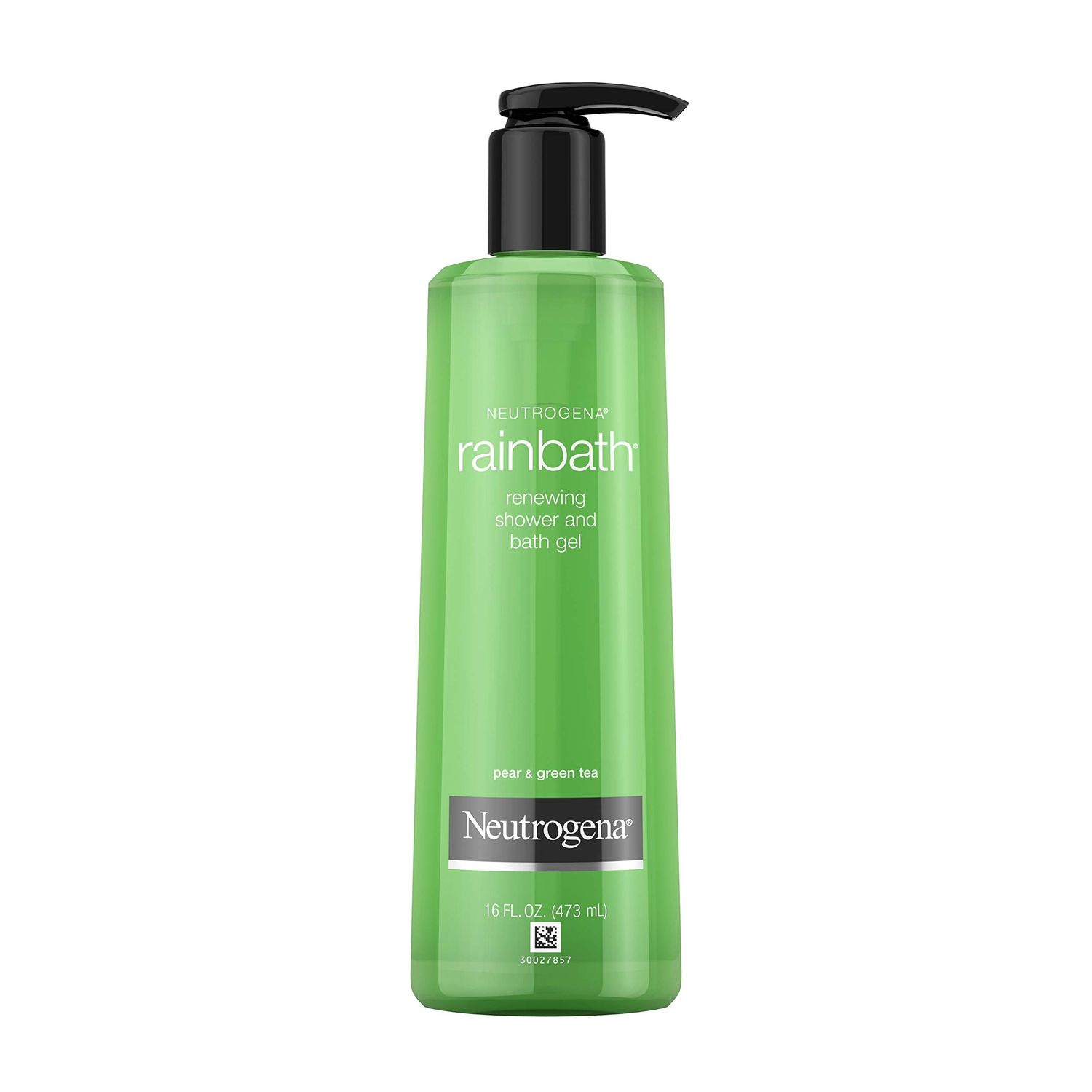 Neutrogena Rainbath Renewing Shower And Bath Gel, Moisturizing Body Wash and Shaving Gel with Clean Rinsing Lather, Pear &amp; Green Tea Scent, 16 fl. oz