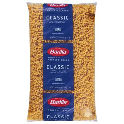Barilla Cellentani Pasta, 160 oz. Bag - Non-GMO Pasta Made with Durum Wheat Semolina - Kosher Certified Pasta
