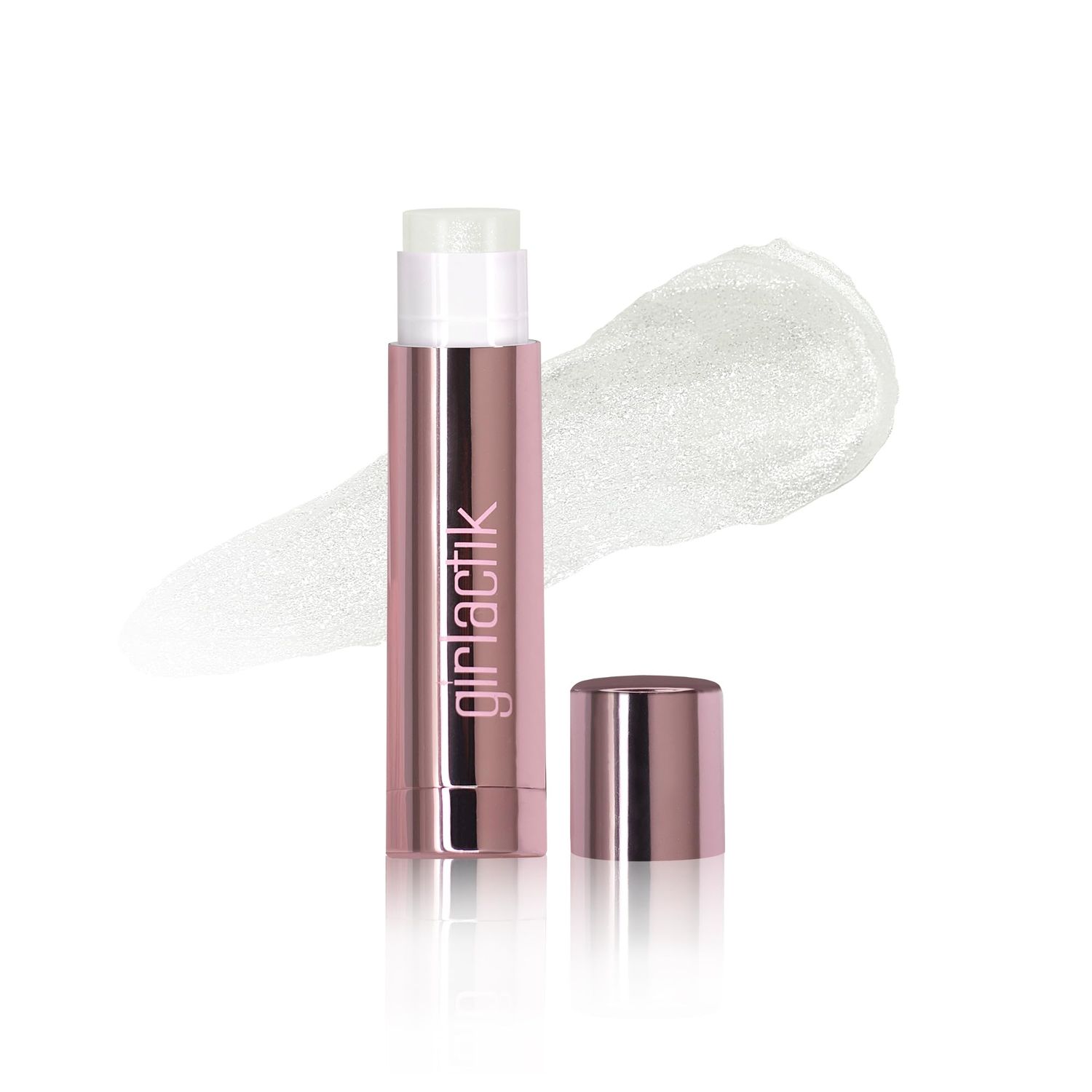 Girlactik Jello Gloss Balm - Hydrating Lip Gloss with Natural Shine, Pink Lemonade Scent, Moisturizing, and Smooth, Perfect for Everyday Lip Care with a Glossy Finish, 0.15 oz (Sparkliest)