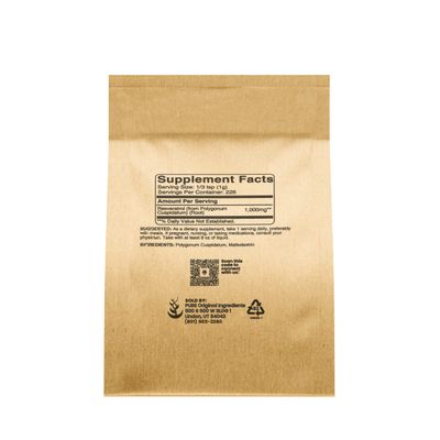 PURE ORIGINAL INGREDIENTS Resveratrol Powder, 8 oz, Phytoalexin, Polygonum Root Extract