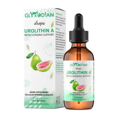 Urolithin Liquid A Drops for Vita Age-Antioxidant Supplement for Muscle Health &amp; Cellular Support - Fast-Absorbing Liquid Formula, Non-GMO, Vegan, 60ml (2 Fl Oz)