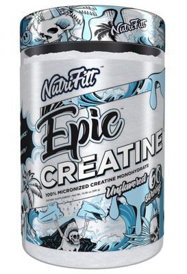 Nutrifitt CREATINE | Micronized Creatine Monohydrate | for Men and Women | 60 Servings | Muscle Growth | Cognitive Boost | UNFLAVORED