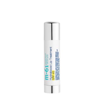 M-61 Hydraboost Lip Treatment SPF 45 - Hydrating and smoothing broad spectrum SPF 45 reef safe vegan lip treatment with a power-packed peptide, vitamin B5 &amp; aloe
