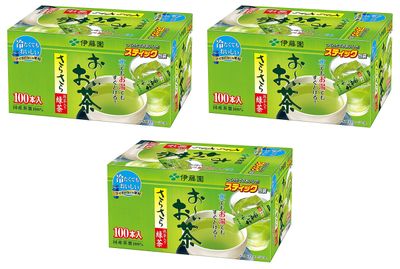 Ito En Oi Ocha Japanese Green Tea, Macha blend, pack of 100 Japan Import Pack of 3