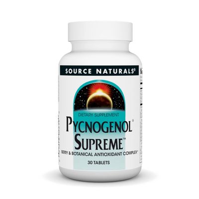 Source Naturals Pycnogenol Supreme, Berry &amp; Botanical Antioxidant Complex - 30 Tablets