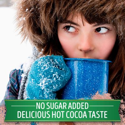 Swiss Miss Milk Chocolate Flavor No Sugar Added Hot Cocoa Mix, 0.73 oz. 8-Count (Pack of 12)