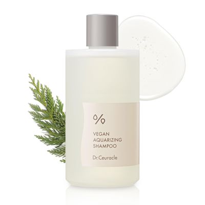 leegeehaam Dr.Ceuracle Vegan Aquarizing Shampoo for Dry Hair - Daily Moisturizing Hair Care with Aqua Seal, Hyaluronic Acid, Cypress Tree, Paraben &amp; Silicone-Free