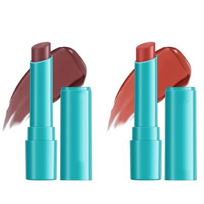 2Pcs Lip Tint Hydrating, Moisturizing Effect Tinted Lip Balm Hydrating, Natural Ingredients Moisture Lip Tint, Non-Sticky and Long-Lasting