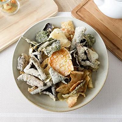 TIGAKTEGAK Korean Bugak Mix Set(mixed crisps) 220g(7.76oz) Gim-bugak, Vegetable-bugak, Seaweed-bugak - Korean Fried Seaweed Snack - Perfect for Banchan(side dish) Aanju(drinking snack)