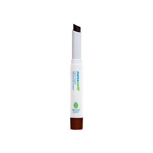 Mamaearth Nourishing CoCo Tinted Natural Lip Balm | 12 Hour Moisturization with Vitamin E &amp; Cocoa Butter | Relieves Dry, Cracked Lips &amp; Makes Lips Soft &amp; Supple | 0.07 Oz/2g