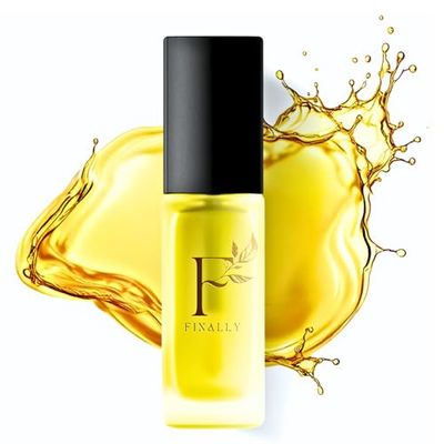 100 Natural Lip Treatment for Dry, Chapped Lips Deeply Nourishing Lip Oil, Long-Lasting Hydration, Organic, Cold-Pressed Oils, Pregnance Safe, No Fillers by Finally