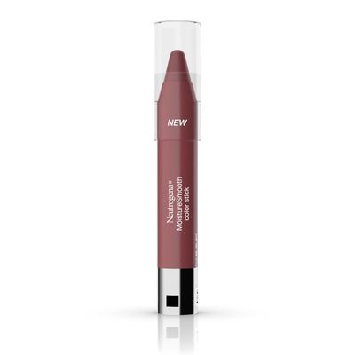 Neutrogena MoistureSmooth Color Stick for Lips, Moisturizing and Conditioning Lipstick with a Balm-Like Formula, Nourishing Shea Butter and Fruit Extracts, 100 Pink Nude,.011 oz (Pack of 36)