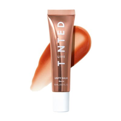 Live Tinted Unity Balm - Ultra-Hydrating Lip Balm with Shea Butter, Hyaluronic Acid &amp; Vitamin E - Universal Warm Tint