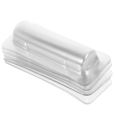 Housoutil 30PCS Transparent Lip Balm Pouches with Adhesive, DIY Money Holders, Plastic Mini Pouches with Clear Window for Cards, Travel, Office, 3.74x1.57x0.98inch