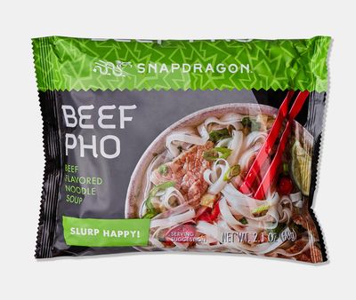 Snapdragon Beef Pho Instant Noodle Packets 4-Pack | 8.4 oz (4 Pack)