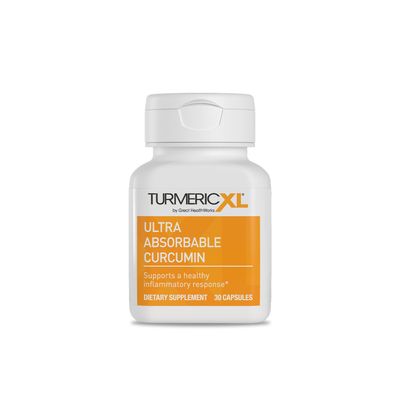 OmegaXL TurmericXL Natural Joint Support Supplement 250mg Turmeric Extract Delivers 45x More Curcumin - High Absorption, Gluten-Free - 30 Veggie Capsules