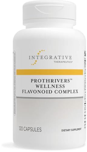 Integrative Therapeutics ProThrivers Wellness Flavonoid Complex - Supports Healthy Antioxidant Pathways - With CoQ10, Curcumin Extract, Green Tea Extract and L-Glutathione - Dairy Free - 120 Capsules