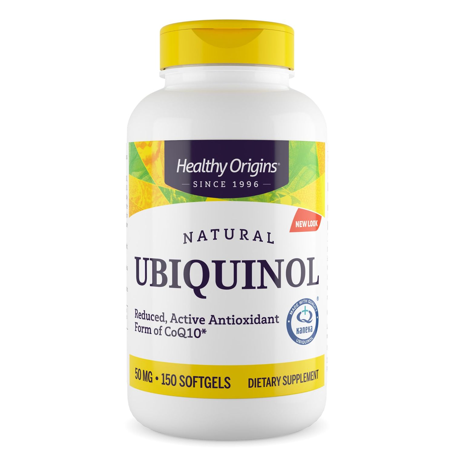 Healthy Origins Ubiquinol (Active Form of CoQ10), 50 mg - Ubiquinol Supplements for Heart Health &amp; Antioxidant Support - Gluten-Free &amp; Non-GMO Supplement - 150 Softgels