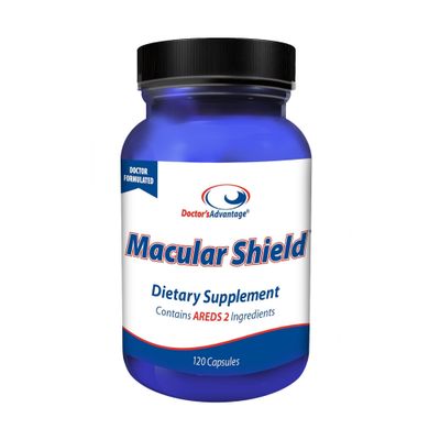 Doctors Advantage Macular Shield Eye Vitamins 120 Capsules | Lutein and Zeaxanthin Supplements with AREDS 2 Ingredients for Macular Degeneration Support