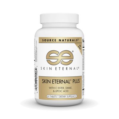 Source Naturals Skin Eternal Plus, with C Ester, DMAE, &amp; Lipoic Acid - 60 Tablets