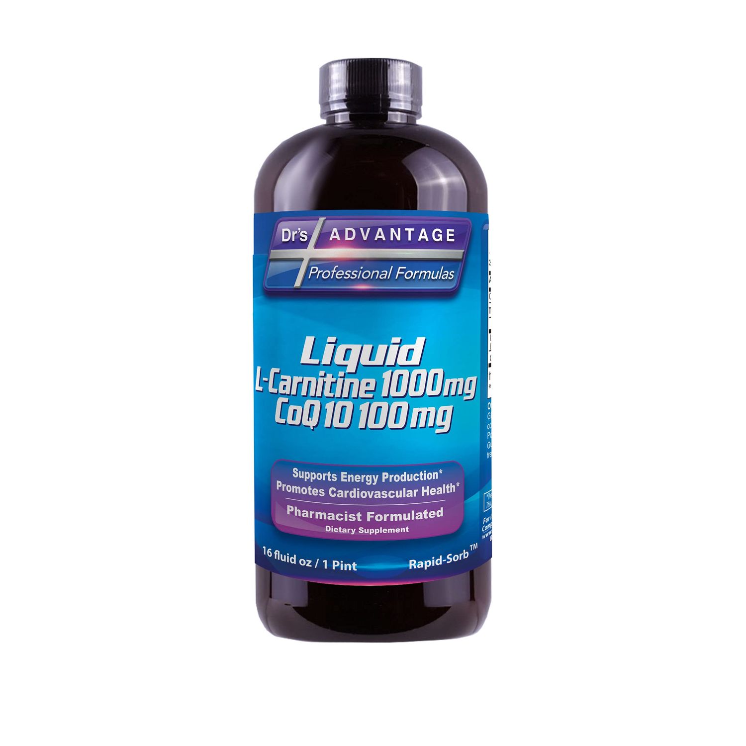 Drs advantage L-Carnitnie Nutritional Supplement 16 oz
