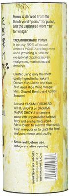 Yakami Orchard All Natural Japanese Ponzu, 12 Ounce