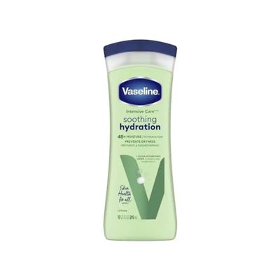 Vaseline Intensive Care Aloe Soothe Non-Greasy Lotion 10 oz, Pack of 6