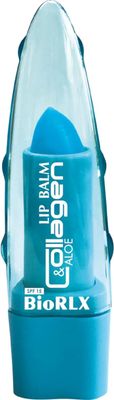 BioRLX Collagen &amp; Aloe Vera Lip Balm - Advanced Anti-Aging Lip Care for Youthful and Hydrated Lips (Collagen, 0.12 Ounce (Pack of 1))