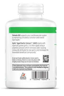 Kyolic Aged Garlic Extract Formula 100, 300 Capsules