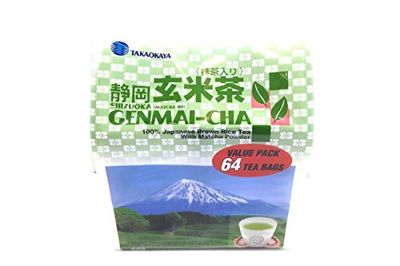 Shizuoka Matcha Genmai-cha (100 Japanese Brown Rice Tea (Pack of 1)