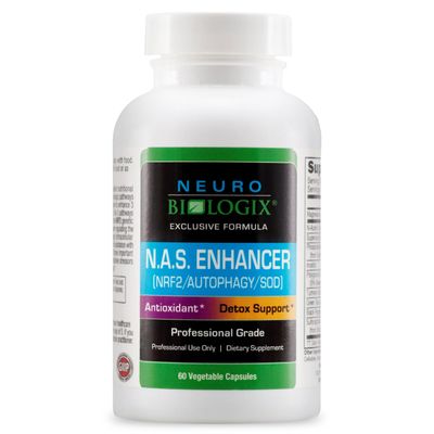 NAS Enhancer - Advanced Antioxidant &amp; Energy Supplement - Supports Cellular Detox &amp; Defense, Metabolic Balance &amp; Longevity with NRF2 Activator, Turmeric, Piperine &amp; Glutathione - 60 Veg Capsules