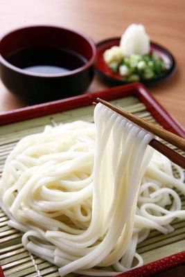 Hakubaku Mochimugi Udon noodle with Dietary Fiber from barley, 9.5 oz - 3 pack