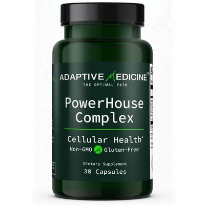 Powerhouse Complex - Supplement for Mitochondrial Support, Brain &amp; Memory Health, Energy Support with L-Ergothioneine, ALA, CoQ10 &amp; PQQ - Cellular Energy, Cognition &amp; Metabolic Health - 30 Capsules