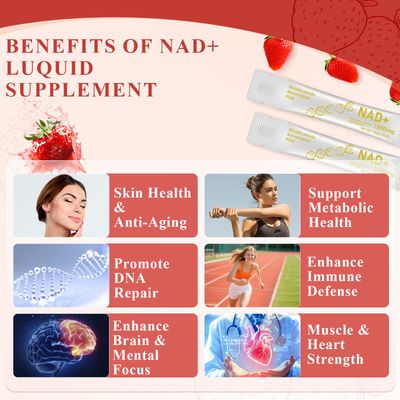 NAD Supplement 1000mg LiquidNicotinamide Riboside Resveratrol Liposomal NAD Boost Supplement Liquid with NMN &amp; PQQ Booster Energy Cellular for Men Women Enhanced Energy &amp; Anti-Aging