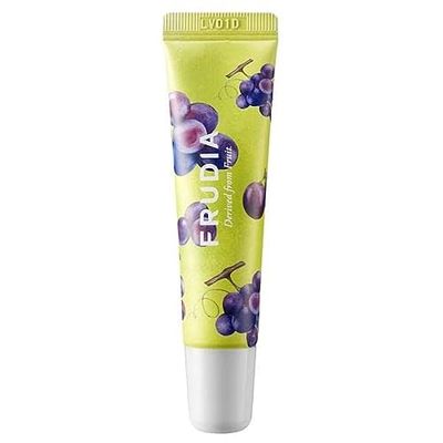 WELCOS FRUDIA Grape Honey Chu Lip Essence - Korean Lip Balm for Men &amp; Women | Lip Plumper Gloss Organic Lip Balm Tubes for Lip Care | Essence Lip Oil Lip Moisturizer for Very Dry Lips (0.33 Fl oz)